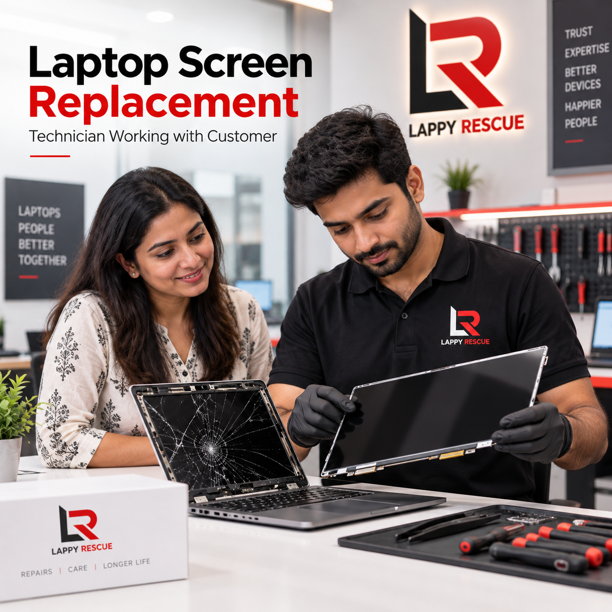 Laptop screen replacement