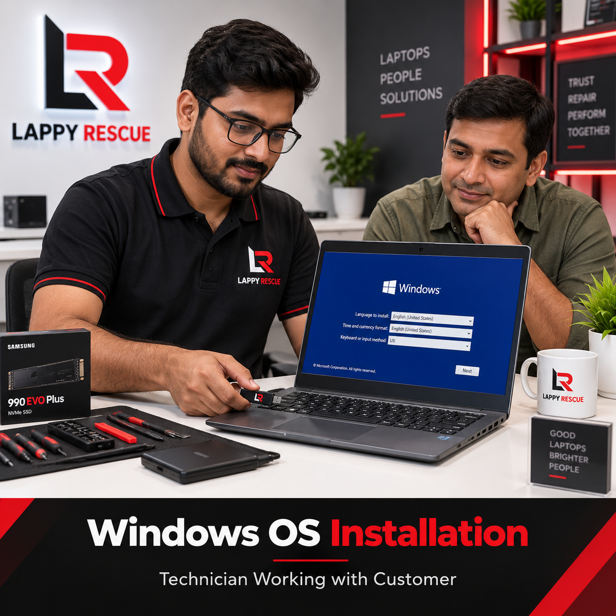 Windows OS installation